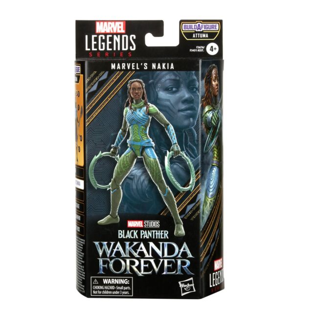 Nakia Wakanda Forever Marvel Legends Box