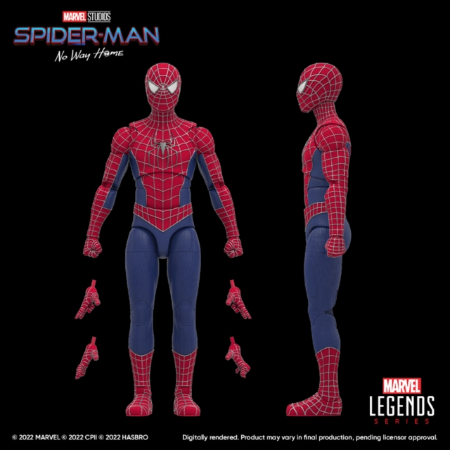 Tobey Maguire Marvel Legends Friendly Neighborhood Spider-Man Figure