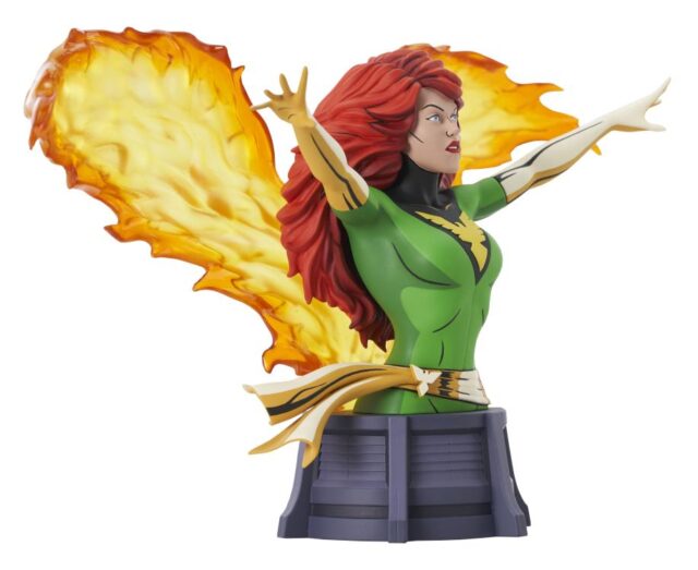 X-Men Animated Mini Bust Jean Grey Phoenix Statue