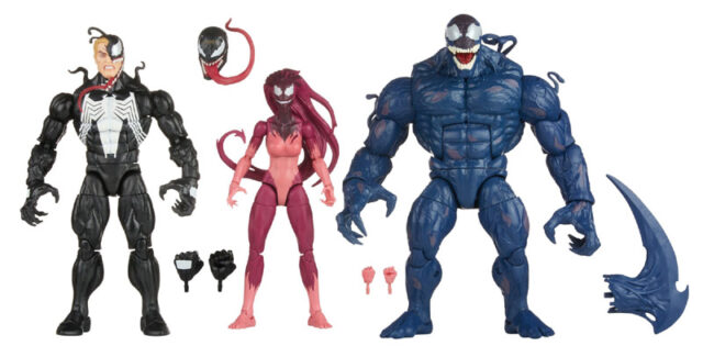 Amazon Marvel Legends Venom Riot Agony Figures Set