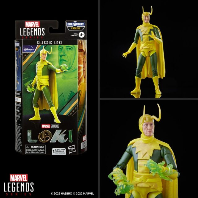 Marvel Legends Classic Loki Richard Grant Figure