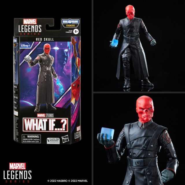 Marvel Legends What If Red Skull Figure Khonshu BAF Series