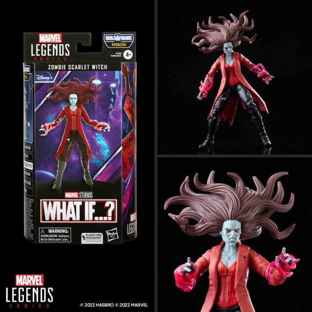 Marvel Legends Zombie Scarlet Witch Figure