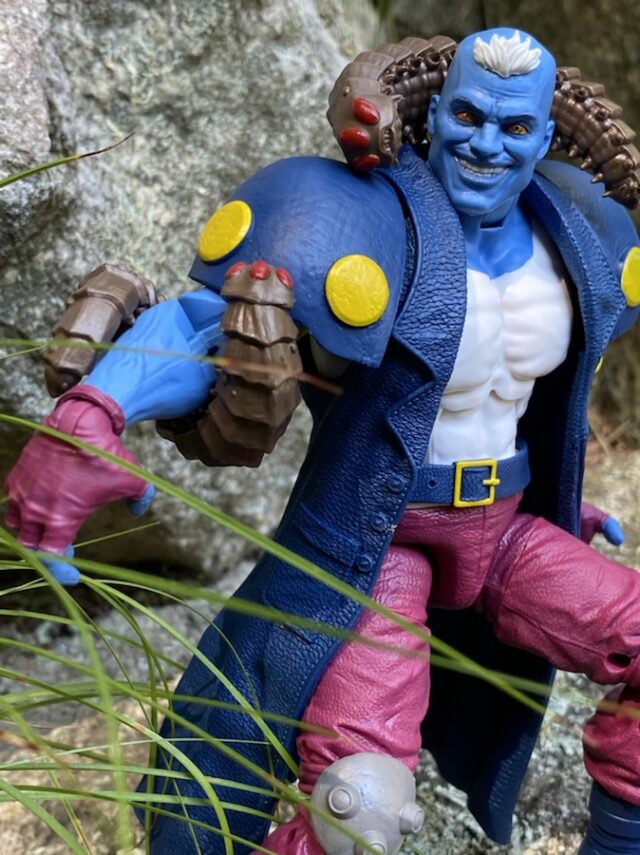 Close-Up of Slugs Eanie Meanie X-Men Legends Hasbro Action Figure