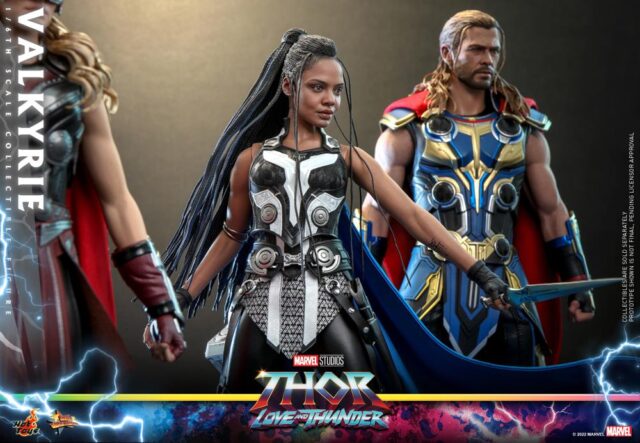 Hot Toys Thor Love and Thunder Thor Jane Valkyrie MMS Figures