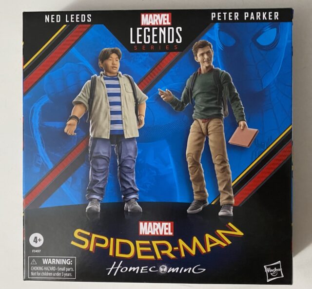 Marvel Legends Ned Leeds Peter Parker Figures Plastic Free Box