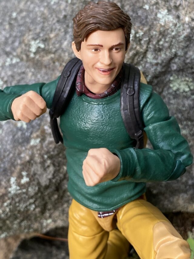 Close-Up of Marvel Legends Peter Parker Tom Holland Figure