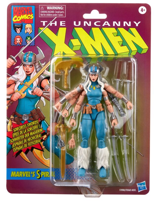 Marvel Legends 2022 Spiral X-Men Retro Series Figure Carded