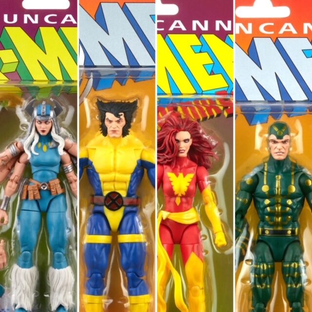 Marvel Legends Retro 6 Inch Action Figure X-Men Classic Series 2 - Set