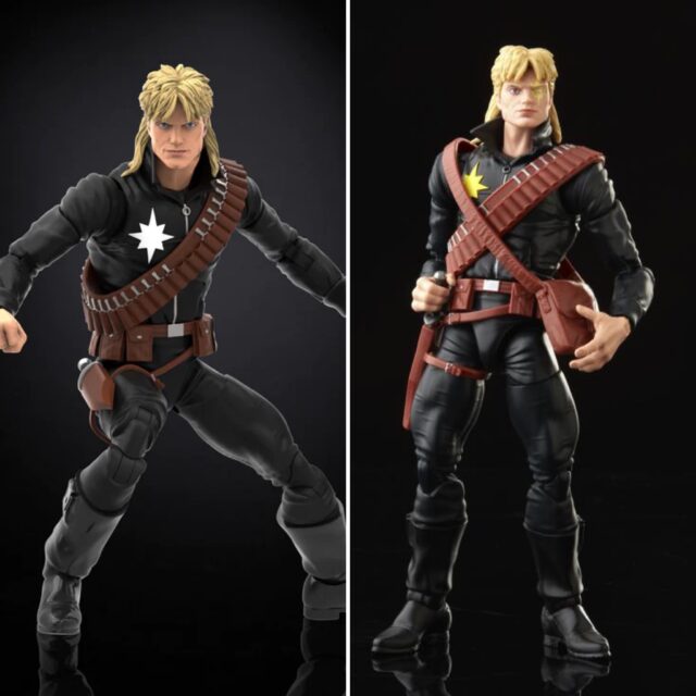 Marvel Legends Longshot Figures Comparison Hasbro