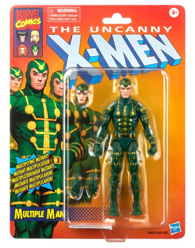 Marvel Legends Retro X-Men Multiple Man Figure Packaged