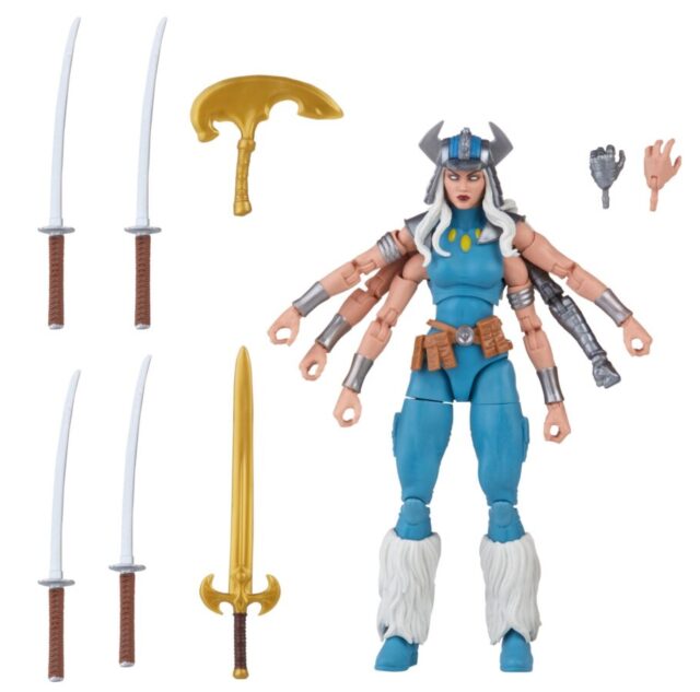 X-Men Legends Spiral Action Figure and Accessories