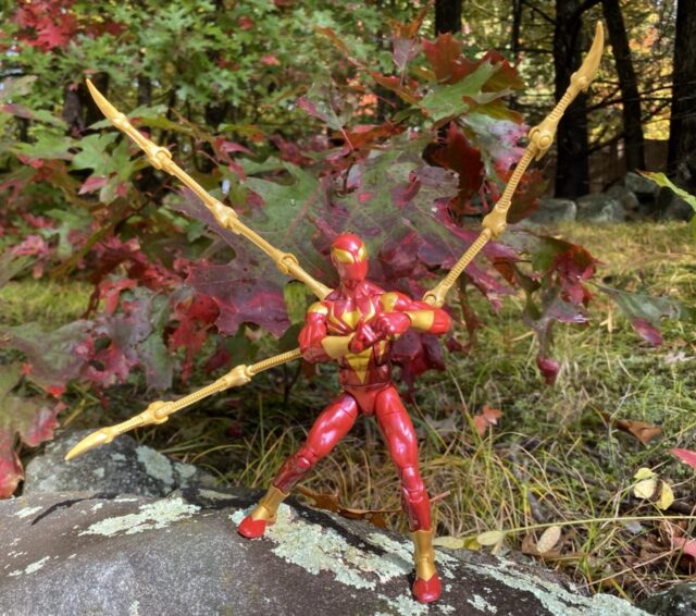 ML 6" Iron Spider Hasbro Figure with Robot Arms