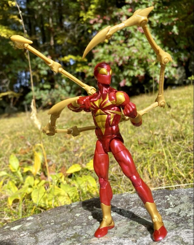 Review Iron Spider Marvel Legends Six Inch Figure