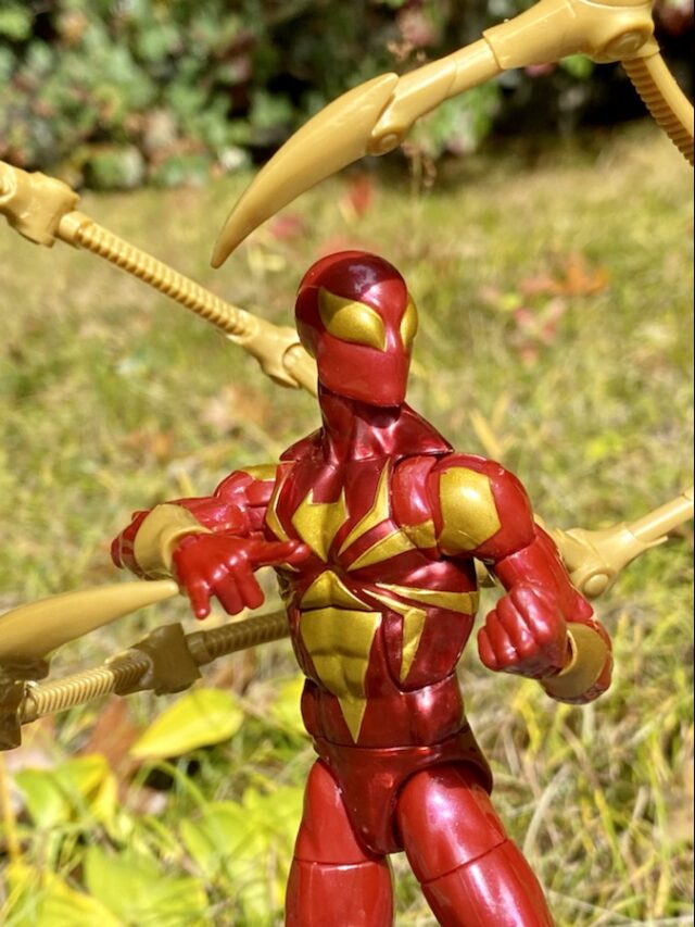 Iron Spider Marvel Legends Action Figure Review