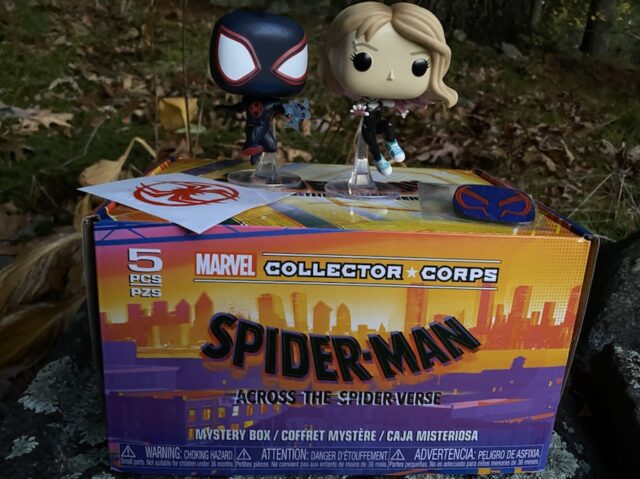 Spider-Man Across the Spider-Verse Collector Corps Unboxing Spoilers