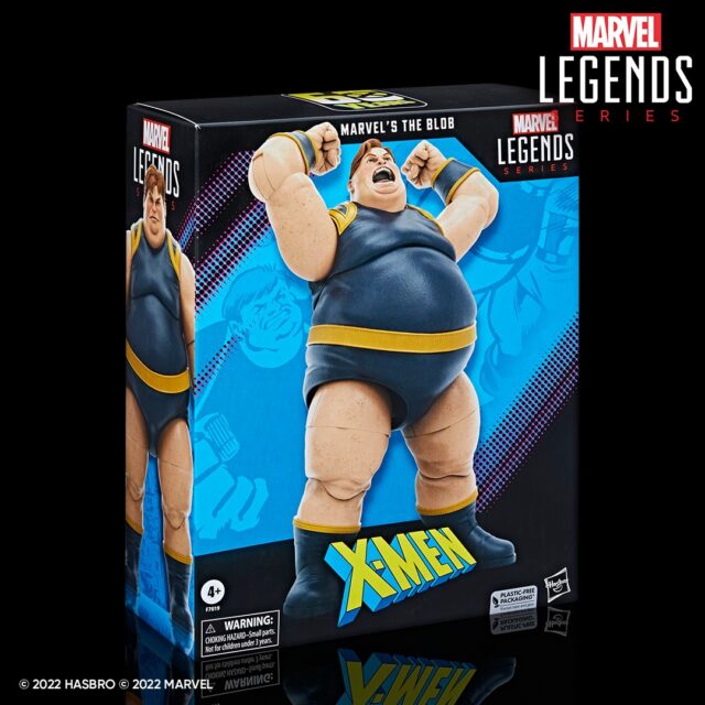Marvel Legends Blob Figure Packaged in Box