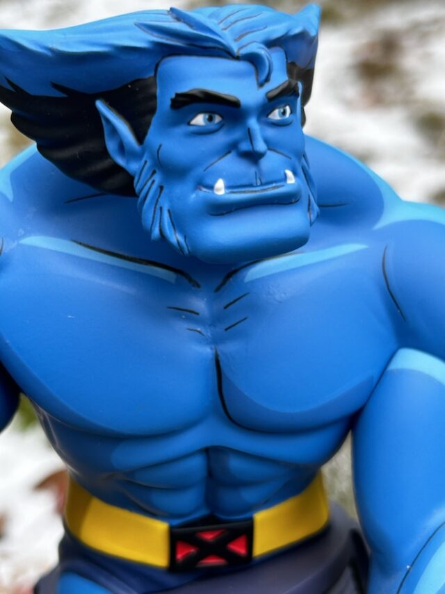 Close-Up of Beast Mini Bust by DST