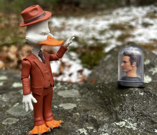 Howard the Duck and Scott Lang Head What If Hasbro Figures