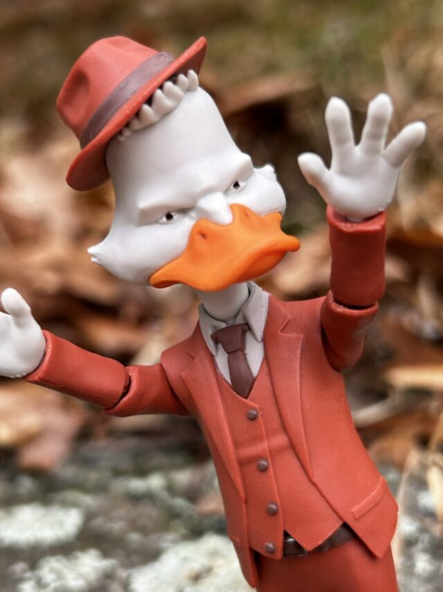 Close-Up of Disney+ Legends Howard the Duck Figure Review