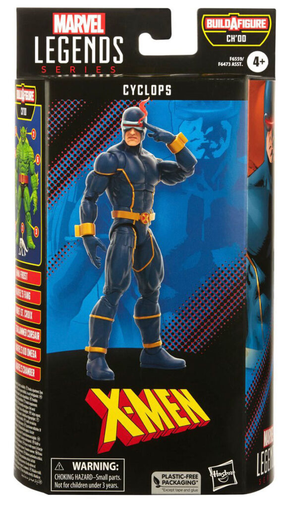 Marvel Legends Astonishing Cyclops Figure Packaged Box