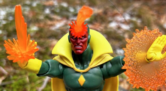 Angry Vision Head on Marvel Select Toy Figure Review DST