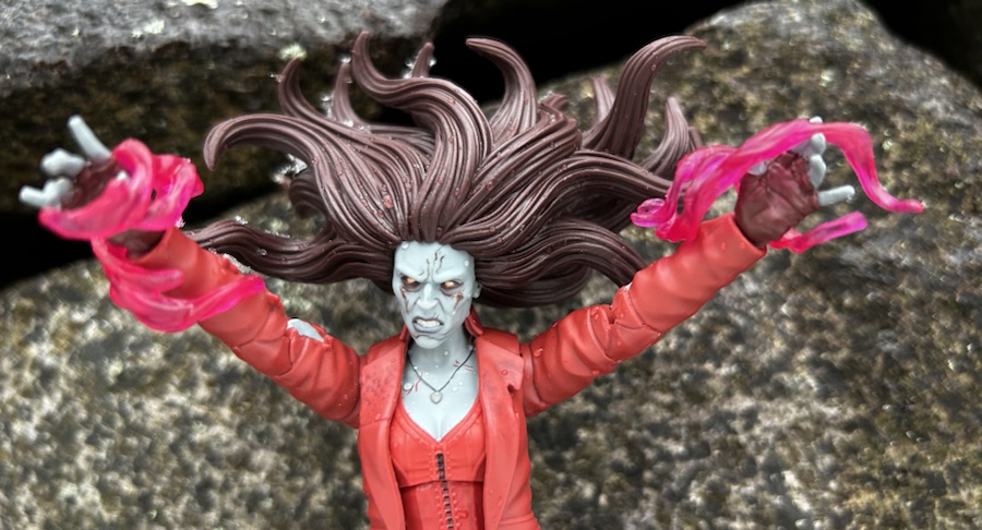 MARVEL LEGENDS CUSTOM UNDEAD SCARLET WITCH