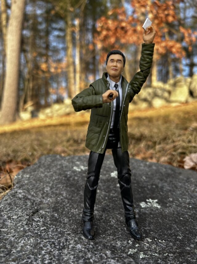 WandaVision Agent Jimmy Woo Khonshu Series Figure Review