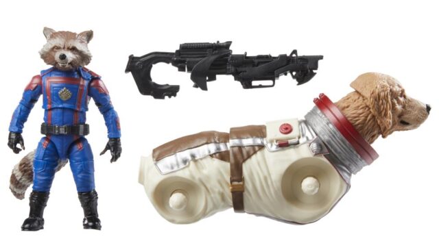 2023 Marvel Legends Rocket Raccoon Figure and Accessories