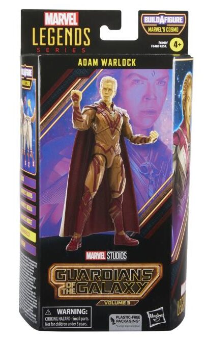 Marvel Legends Guardians of the Galaxy Vol 3 Movie Figures Up for Order! Adam  Warlock! Cosmo Build-A-Figure! - Marvel Toy News