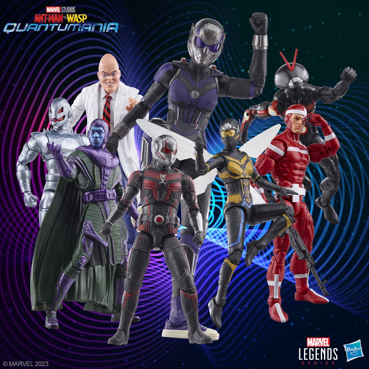  Marvel Legends Series Ant-Man,Ant-Man & The Wasp: Quantumania  Collectible 6-Inch Action Figures, Ages 4 and Up : Toys & Games