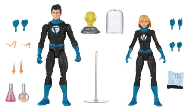 Marvel Legends Franklin Valeria 2-Pack Figures and Accessories