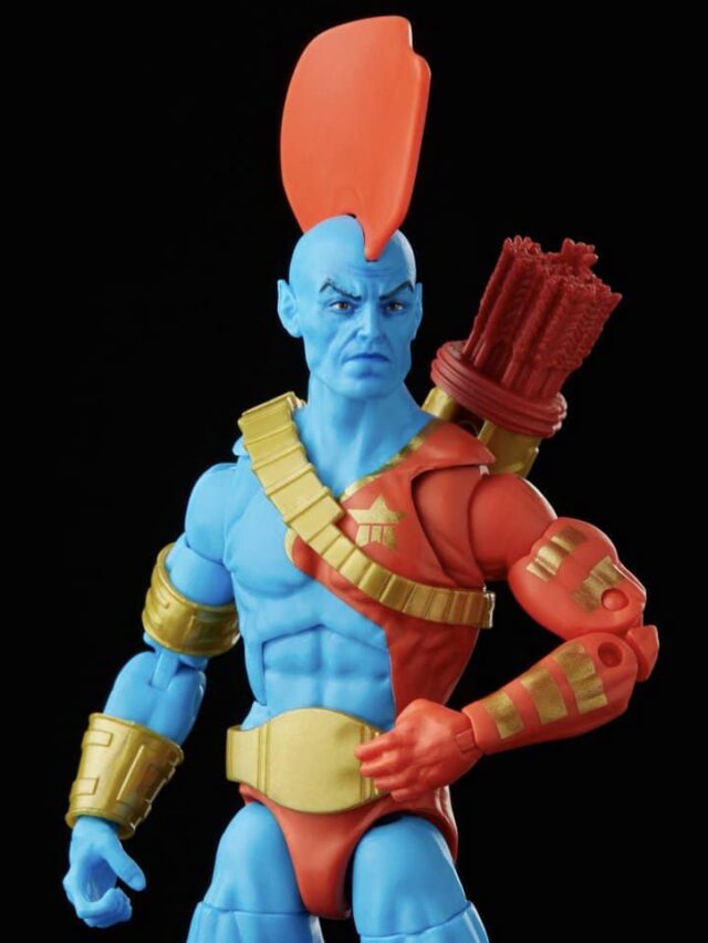 Target Exclusive Yondu Marvel Legends 2023 Figure Close-Up