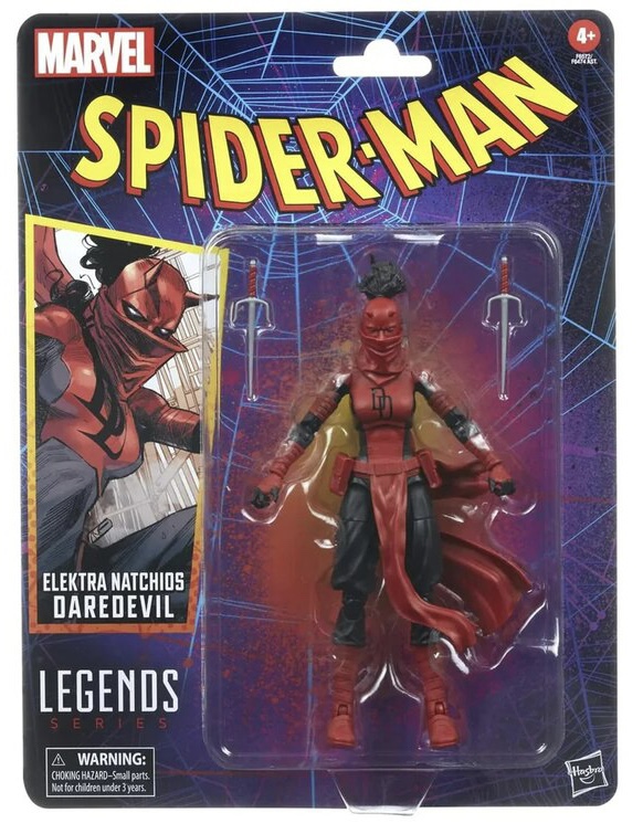 Marvel Legends 2023 Elektra Daredevil Figure Packaged