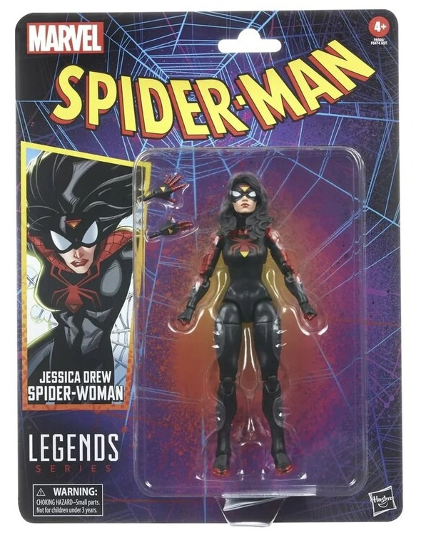Spider-Woman Legends 2203 Figure Vintage Carded Modern Hasbro