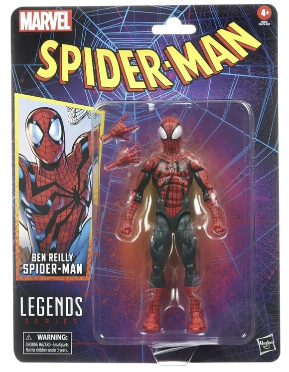 Spider-Man Beyond Marvel Legends Ben Reilly Figure Packaged 