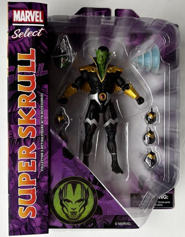 Super Skrull Marvel Select Figure Packaged Illuminati