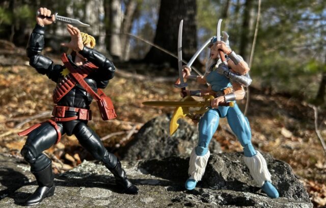 Marvel Legends 2023 Spiral vs. Longshot Mojo Action Figures