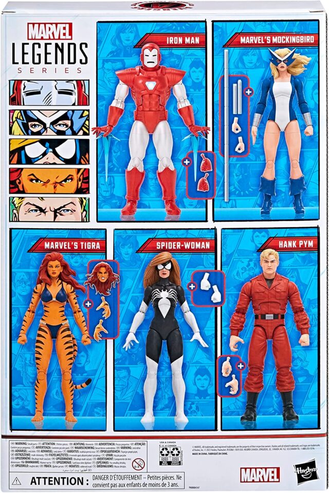 Amazon West Coast Avengers Box Set Figures and Accessories