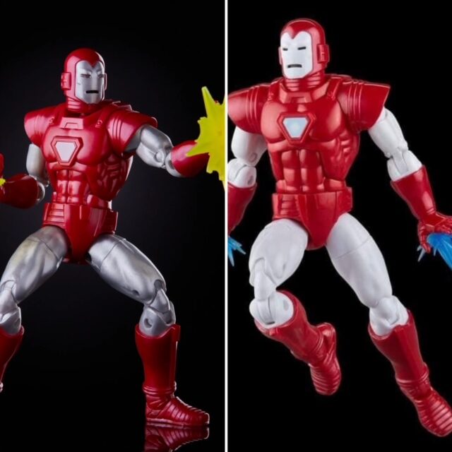 Marvel Legends Silver Centurion Iron Man Figure Walgreens Exclusive vs Amazon West Coast