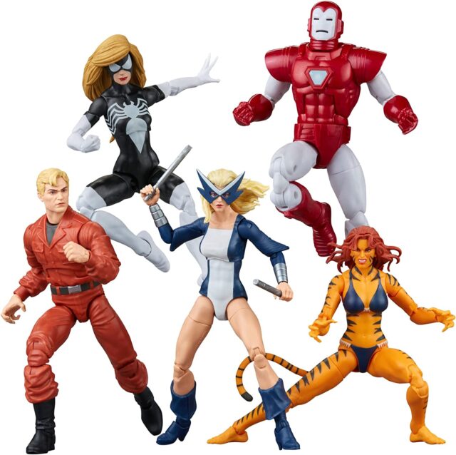 Marvel Legends West Coast Avengers Exclusive Amazon Box Set