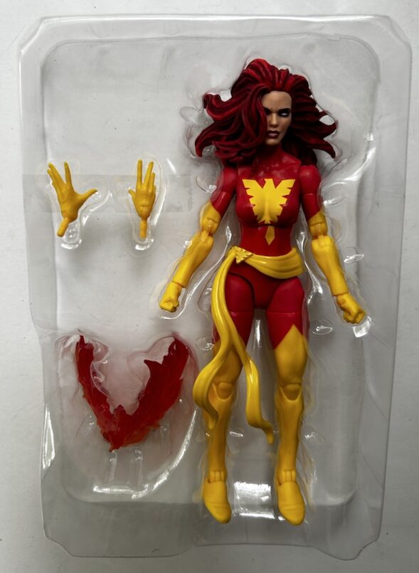 Retro Marvel legends X-Men Dark Phoenix Figure and Accessories