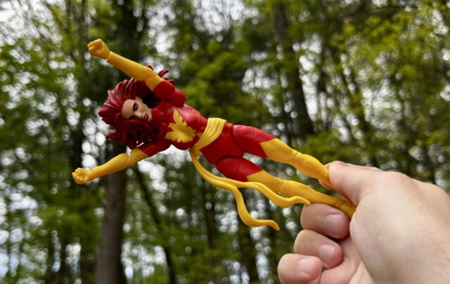 Dark Phoenix Marvel Legends Figure Flying