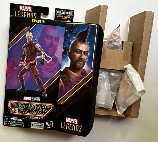 Unboxing Marvel Legends Kraglin Sean Gunn Action Figure