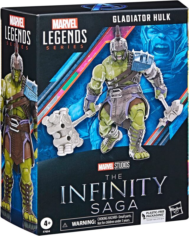 Amazon Marvel Legends Gladiator Hulk Box Front