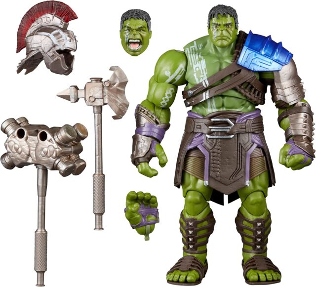 Marvel Legends Amazon Exclusive Gladiator Hulk Figure and Accessories