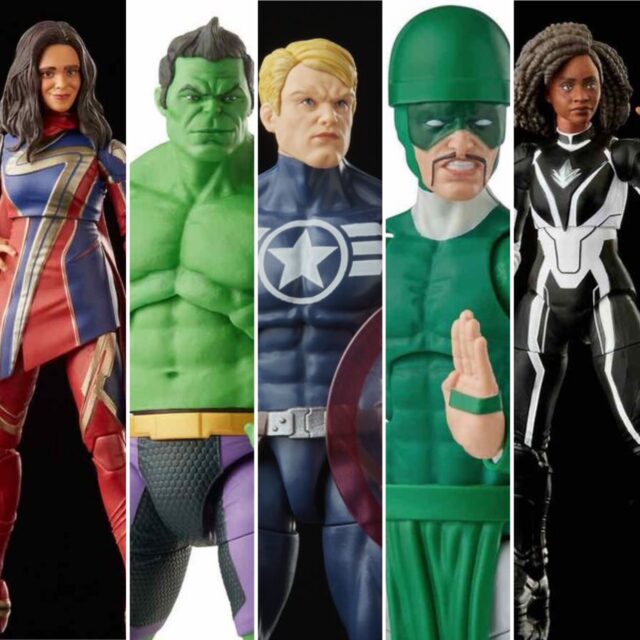 The Marvels Legends Action Figure Wave Totally Awesome Hulk Series