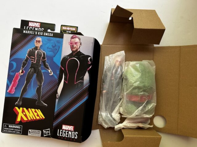 Unboxing X-Men Quentin Quire Kid Omega Action Figure with Ch'od BAF Torso