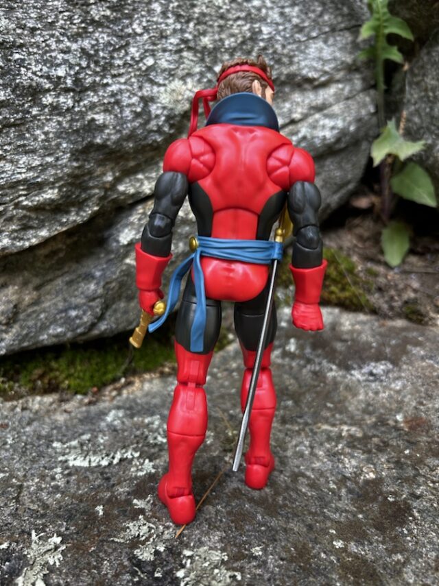 Back of Marvel Legends X-Men Corsair Starjammers Figur