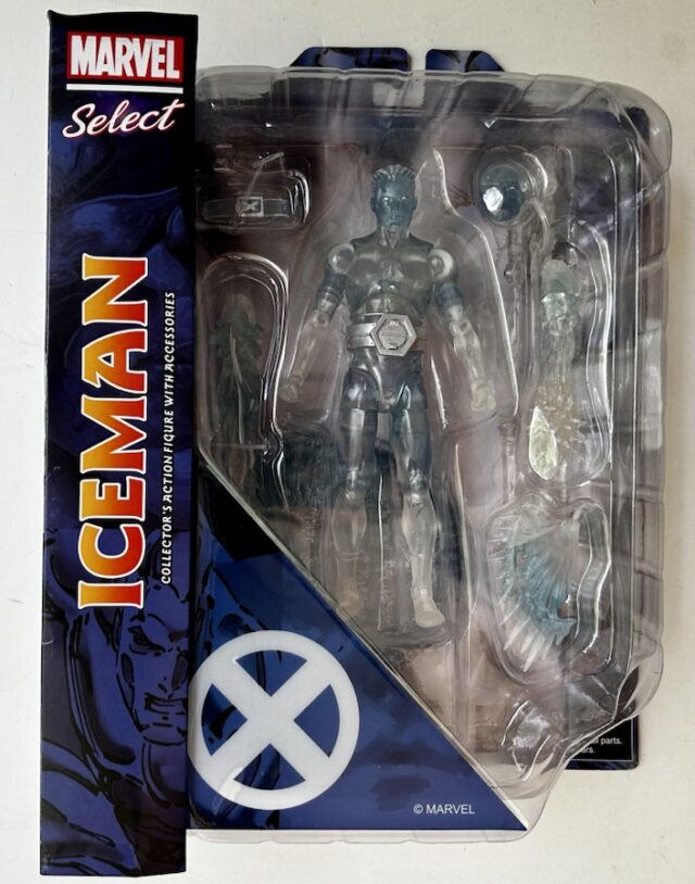Marvel Select Iceman X-Men Toy Packaged in Box Diamond 2023